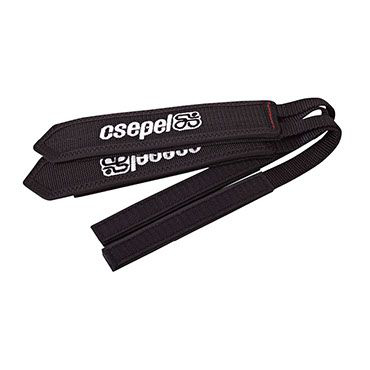 Csepel Zeker Vászon Klipsz Szíj - fekete