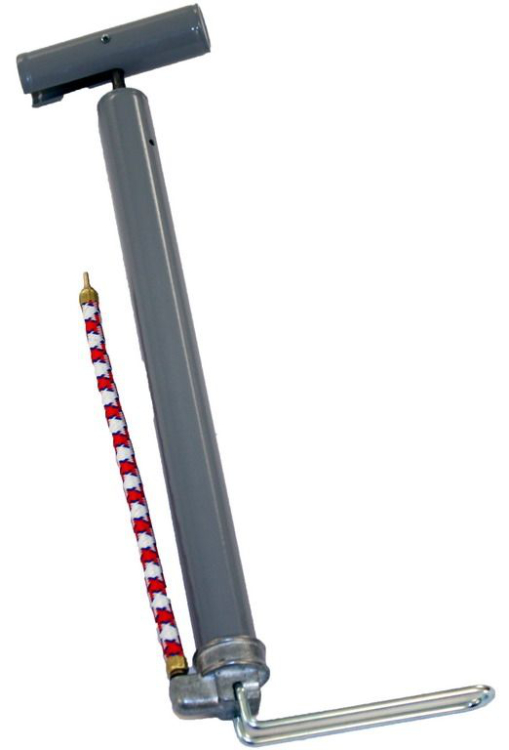 Csepel Hagyományos Magyar Kerékpár Pumpa - szürke