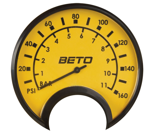 Beto Kerékpár Műhelypumpa Nyomásmérővel