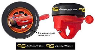 Disney Verdák Kerékpár Csengő