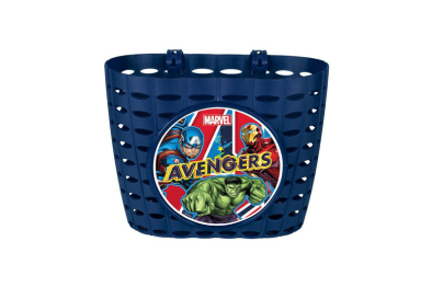 Marvel Bosszúállók Gyerek  Fix Rögzítésű Kerékpár Első Kosár - kék