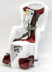 Bellelli Pepe Standard Hátsó Kerékpáros Gyerekülés - fehér