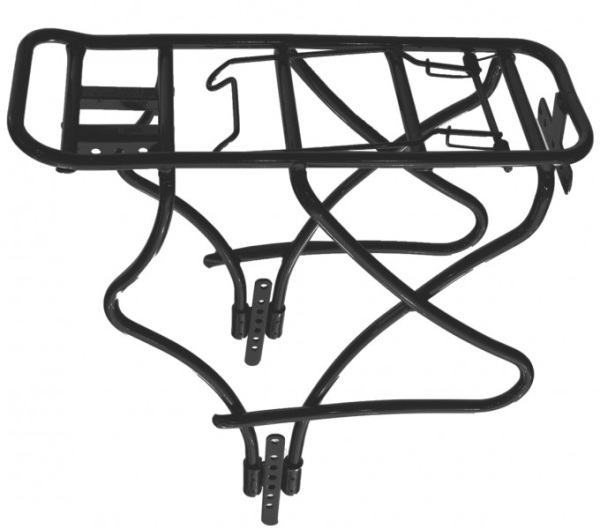 Alu Kerékpár Csomagtartó 26-28" - fekete