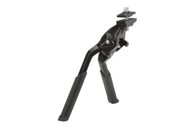 Egy Oldalra Csukódó Kétlábú Kerékpár Kitámasztó 24-29 - fekete