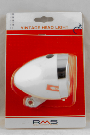 M-Wave Classic Kerékpár Első Lámpa - fehér