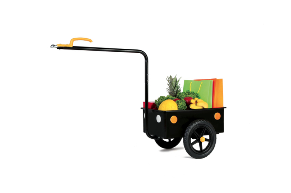 Bellelli Mini Kerékpár Teherszállító Utánfutó 40l - fekete