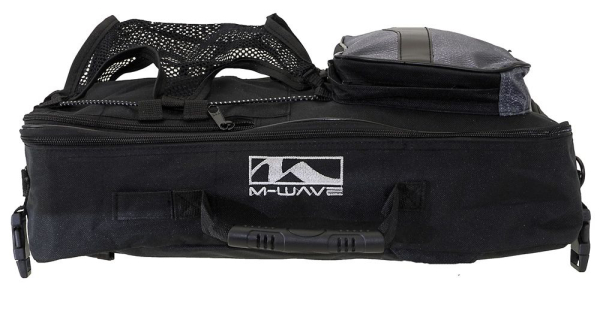 M-Wave Amsterdam Triple Kerékpár Túratáska - fekete