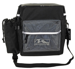 M-Wave Utrecht Travel Kerékpár Kormánytáska - fekete