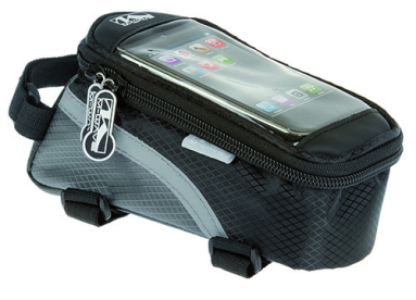 M-Wave Rotterdam Telefontartó Kerékpár Felsőcsőre - fekete