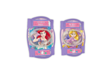Disney Princess Gyerek Kerékpáros Térd- És Könyökvédő - lila
