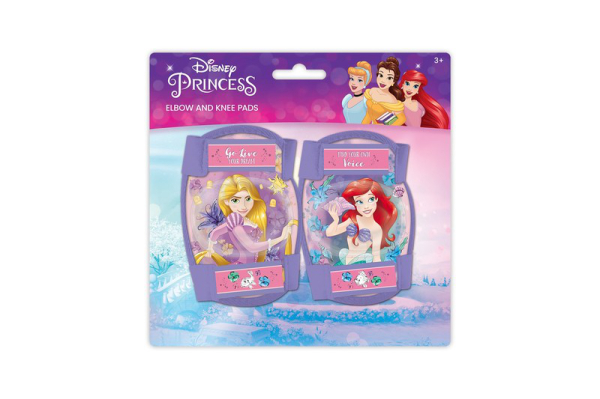 Disney Princess Gyerek Kerékpáros Térd- És Könyökvédő - lila