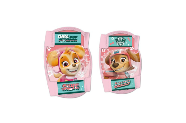 Disney Mancs Őrjárat Gyerek Kerékpáros Térd- És Könyökvédő - rózsaszín