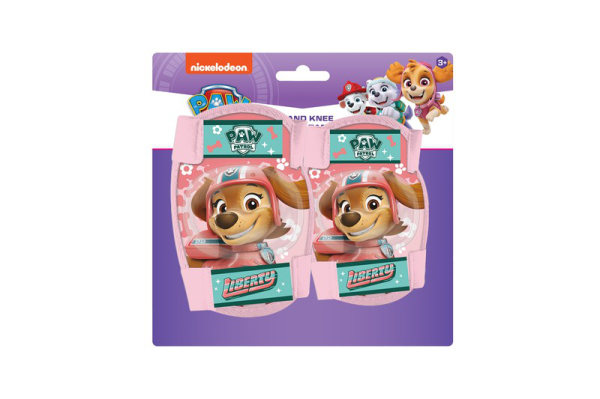 Disney Mancs Őrjárat Gyerek Kerékpáros Térd- És Könyökvédő - rózsaszín