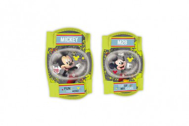 Disney Mickey Egér Gyerek Kerékpáros Térd- És Könyökvédő - sárga