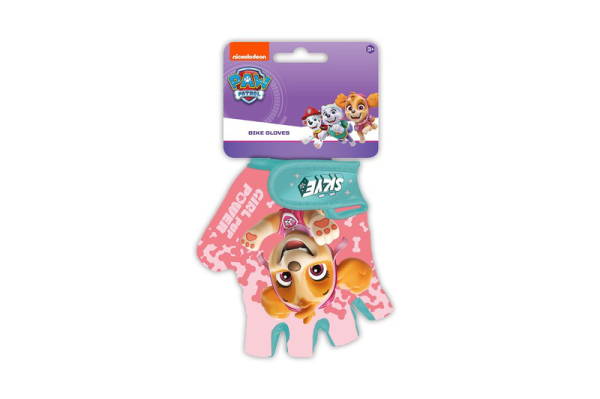 Disney Mancs Őrjárat Kerékpáros Gyerek Kesztyű - rózsaszín