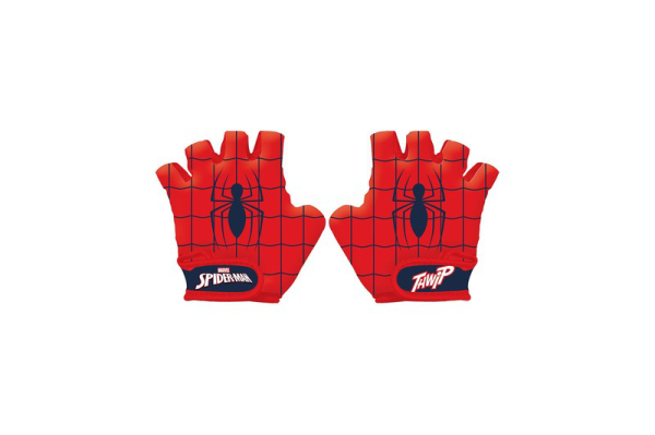 Marvel Pókember Kerékpáros Gyerek Kesztyű - piros