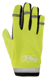M-Wave Neon Érintőképernyő Kompatibilis Kerékpáros Kesztyű
