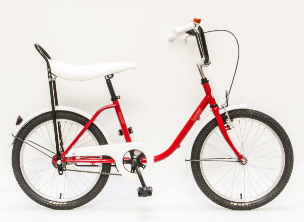 Csepel Tacskó Városi Kerékpár - piros