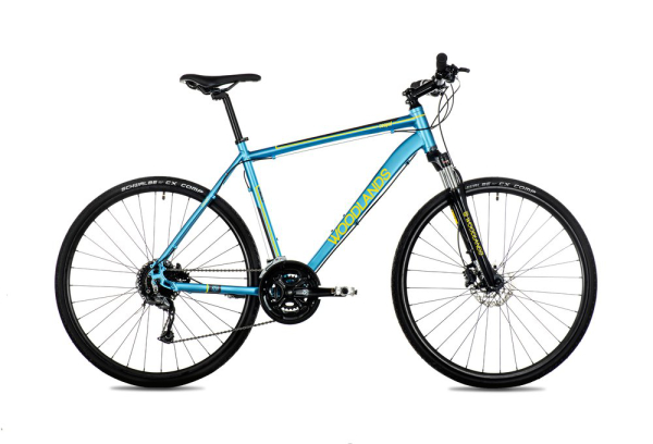 Csepel Woodlands Cross 2.1 27Sp Cross Trekkking Kerékpár - kék