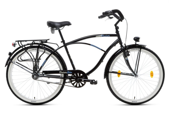Csepel Cruiser 26" Neo Gr 1sp Cruiser Kerékpár - fekete