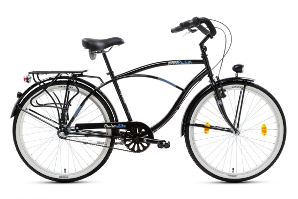 Csepel Cruiser 26" Neo N3 Cruiser Kerékpár - fekete