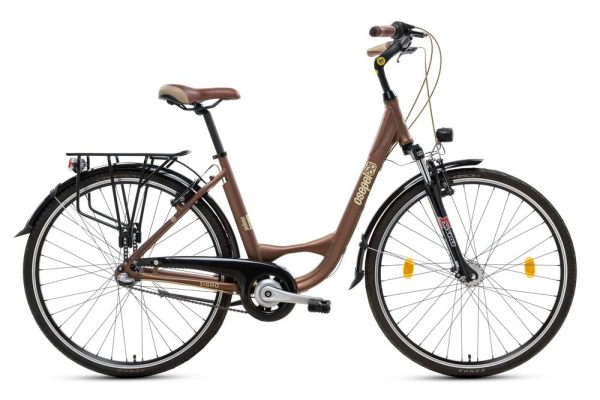 Csepel Signo 100 28" N3 Női Városi Kerékpár - barna