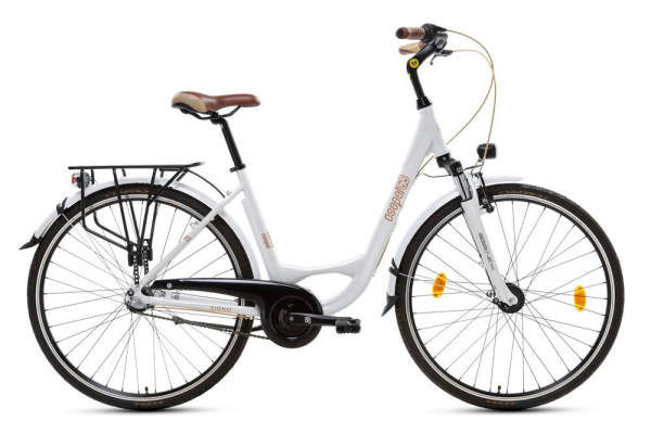 Csepel Signo 100 28" N3 Női Városi Kerékpár - fehér