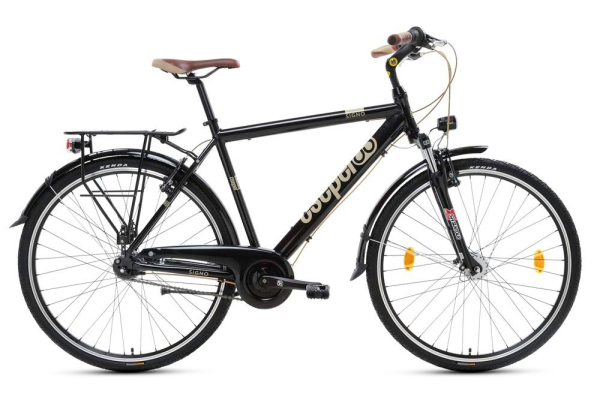 Csepel Signo 200 28" N7 Városi Kerékpár - fekete