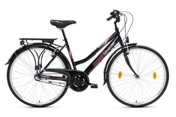 Csepel Landrider N3 Női Városi Kerékpár - fekete