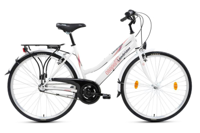 Csepel Landrider N3 Női Városi Kerékpár - fehér