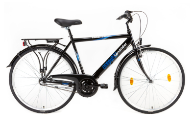 Csepel Landrider N3 Városi Kerékpár - fekete