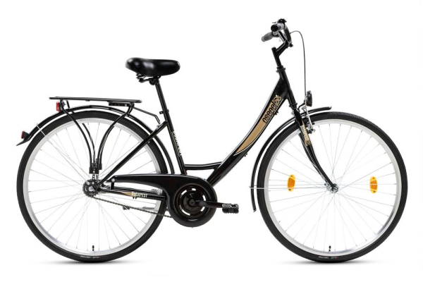 Csepel Budapest A 28" GR 1sp Női Városi Kerékpár - fekete