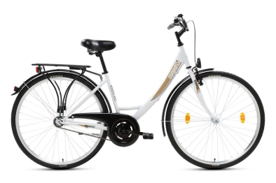 Csepel Budapest A 28 GR 1sp Női Városi Kerékpár - fehér