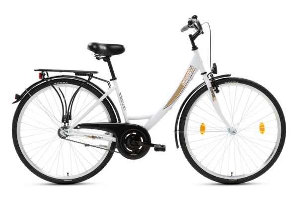 Csepel Budapest A 28" GR 1sp Női Városi Kerékpár - fehér