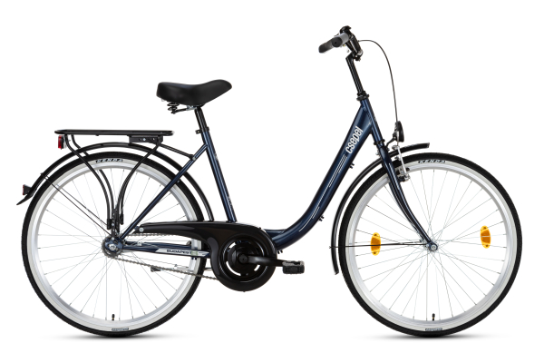 Csepel Budapest B 26" GR 1sp Női Városi Kerékpár - kék