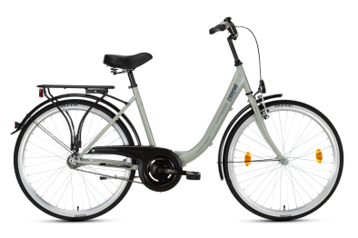 Csepel Budapest B 26 GR 1sp Női Városi Kerékpár - szürke