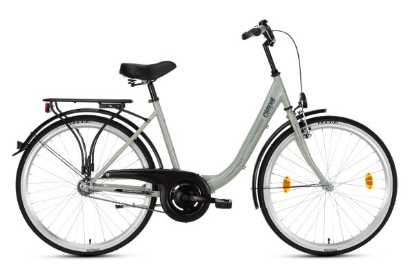 Csepel Budapest B 26" GR 1sp Női Városi Kerékpár - szürke
