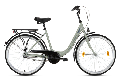 Csepel Budapest B 26 N3 Városi Kerékpár - szürke