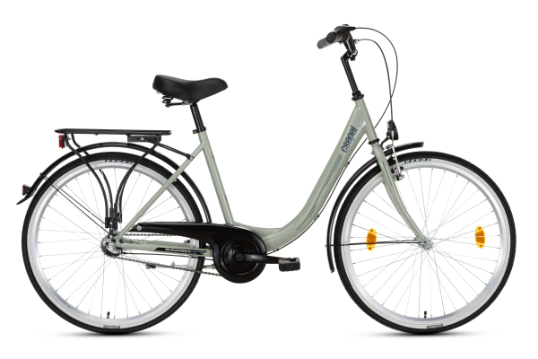 Csepel Budapest B 26" N3 Városi Kerékpár - szürke