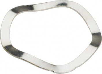 FSA MegaExo 19mm Hullámos Alátét 5db - ezüst