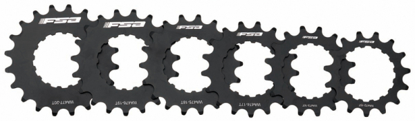 FSA Bosch Első Lánckerék 17T - fekete