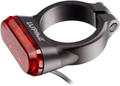 Lupine C14 Elektromos Kerékpár Hátsó Lámpa - fekete