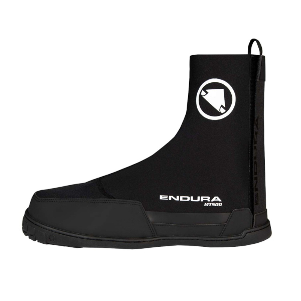 Endura MT500 Plus Overshoe II Téli Téli Kerékpáros Kamásli Platform Pedálhoz - fekete