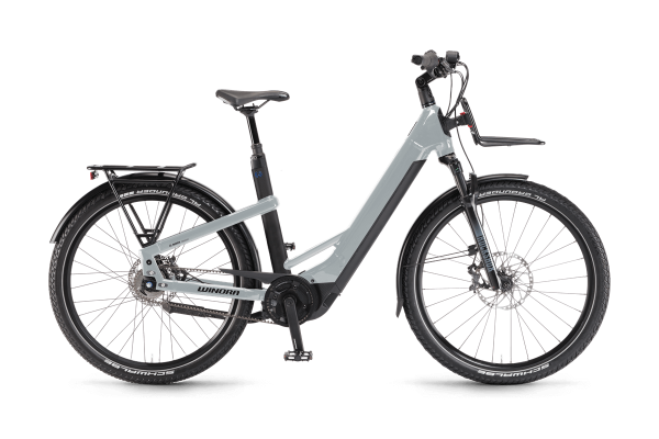 Winora Yakun R5 Pro Low Step I750W Elektromos Trekking Kerékpár - fehér