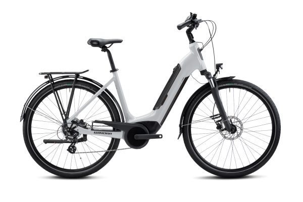 Winora Tria 7 Eco Wave I400W Elektromos Trekking Kerékpár - fehér