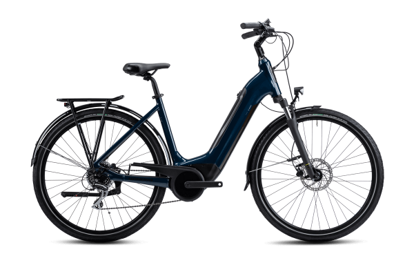 Winora Tria 8 Wave I400W Elektromos Trekking Kerékpár - kék