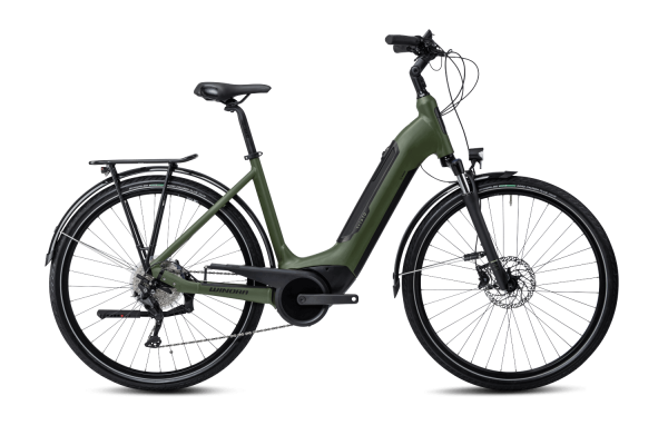 Winora Tria 10 Wave I500W Elektromos Trekking Kerékpár - zöld