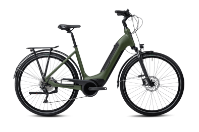 Winora Tria 10 Wave I500W Elektromos Trekking Kerékpár - zöld