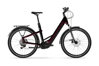 Winora Yakun X10E Low 625W Elektromos Trekking Kerékpár - piros