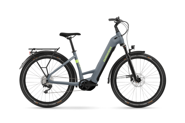 Winora Yucatan X10 Pro Low 750W Elektromos Trekking Kerékpár - kék